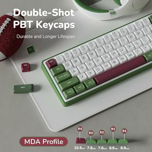 Image of RK ROYAL KLUDGE Keyboard (Greensand, Brown Switch, Wired, Wired)