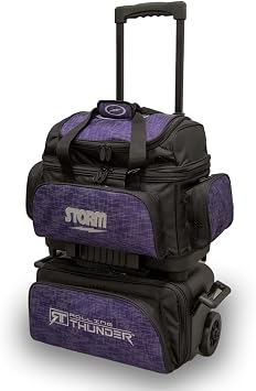 Storm Rolling Thunder 4 Ball Roller Abstract Purple
