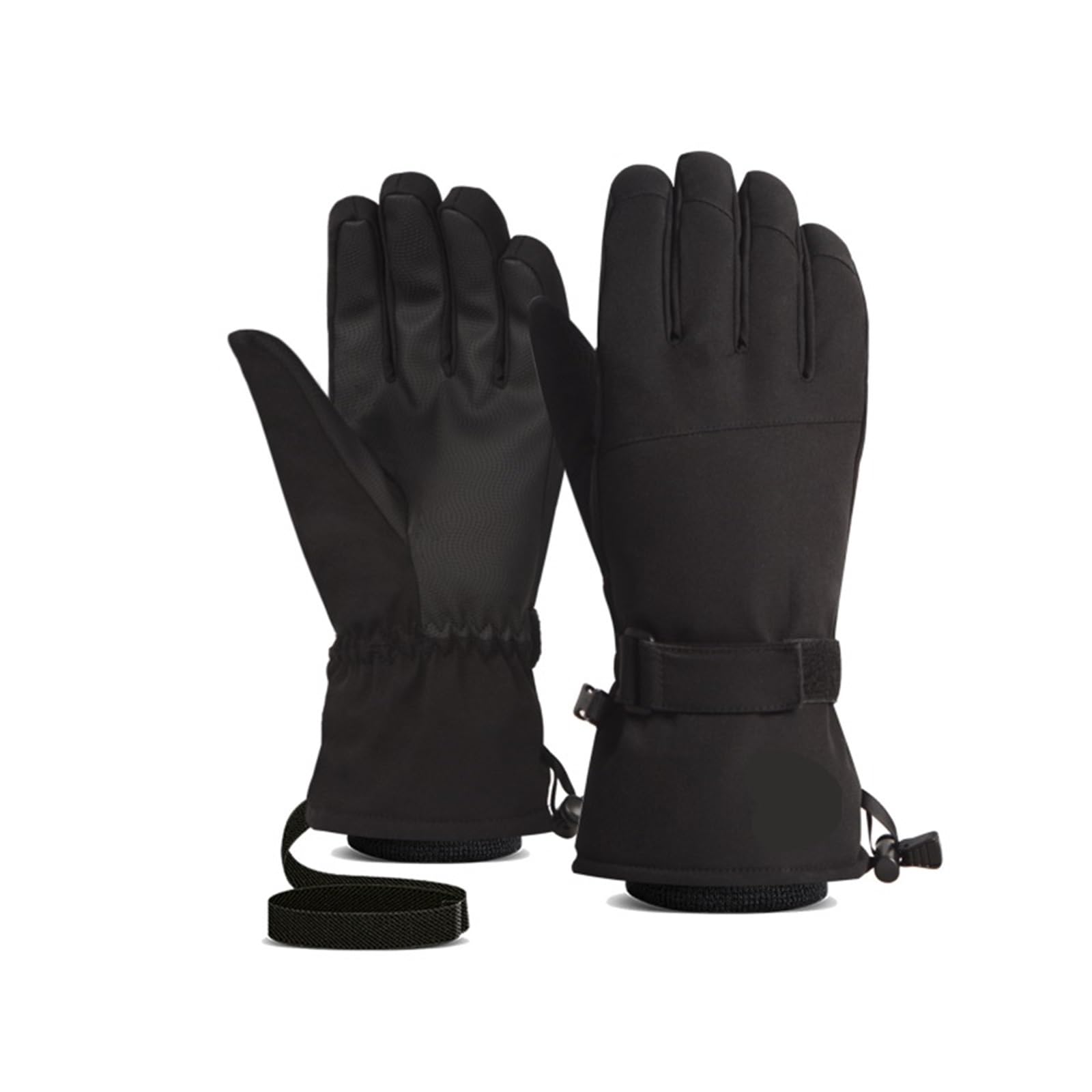 Ski Fünf Finger Handschuhe Touchscreen Winter rutschfeste Warme Reiten Verdickt Wasserdicht Sport Zum Snowboarden, Wandern, Outdoor
