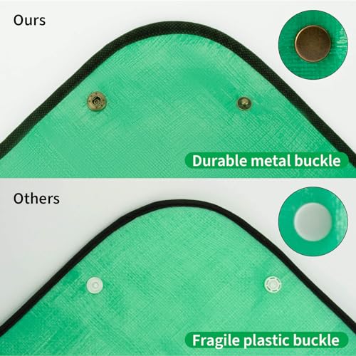 Maqihan tapete plegable para trasplante de plantas 26x26 pulg miniatura 3