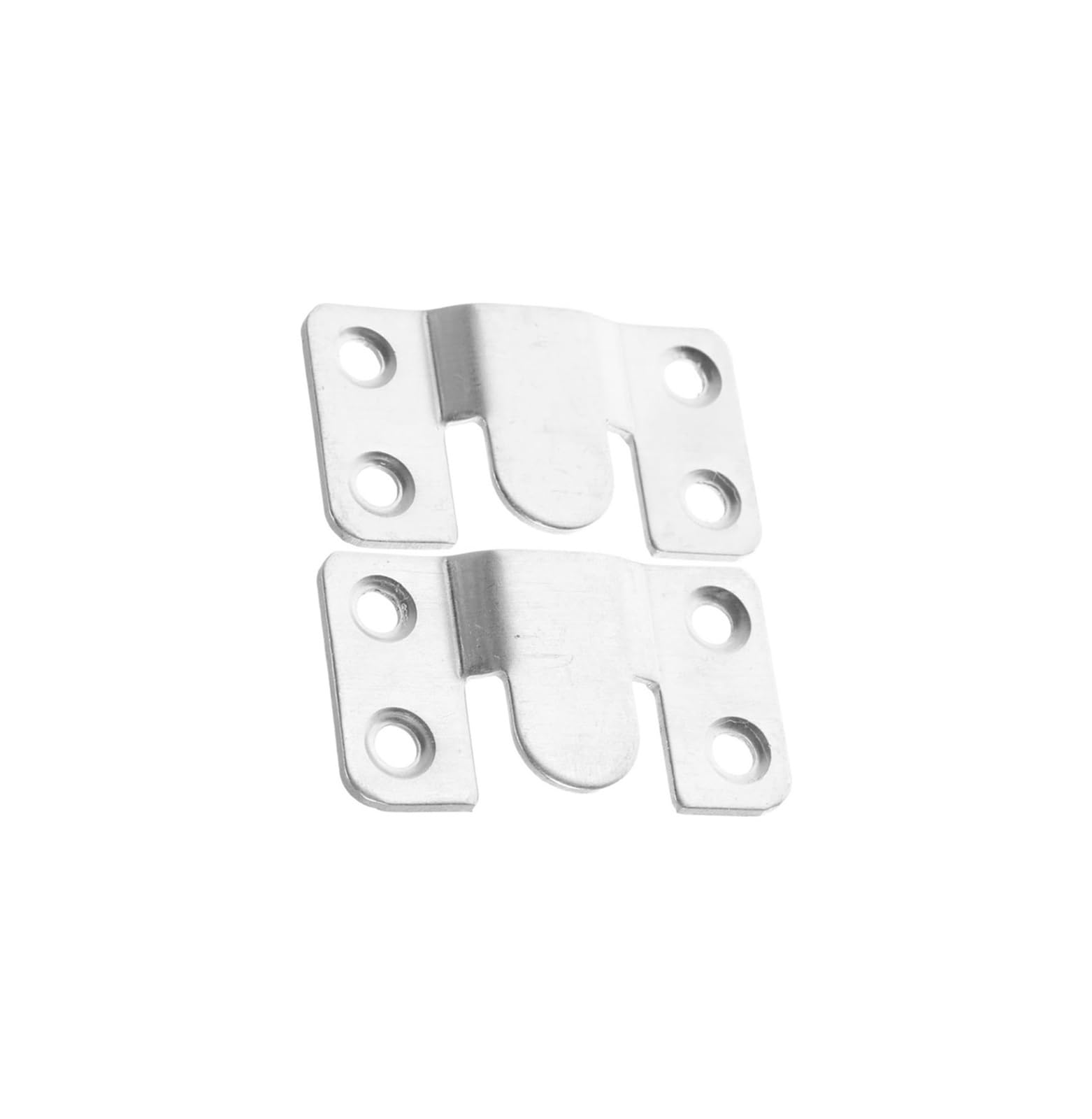 FGJsfhrDTU Picture Hanging Hooks, 2 Pcs Flush Mount Interlocking for Frames Mirrors