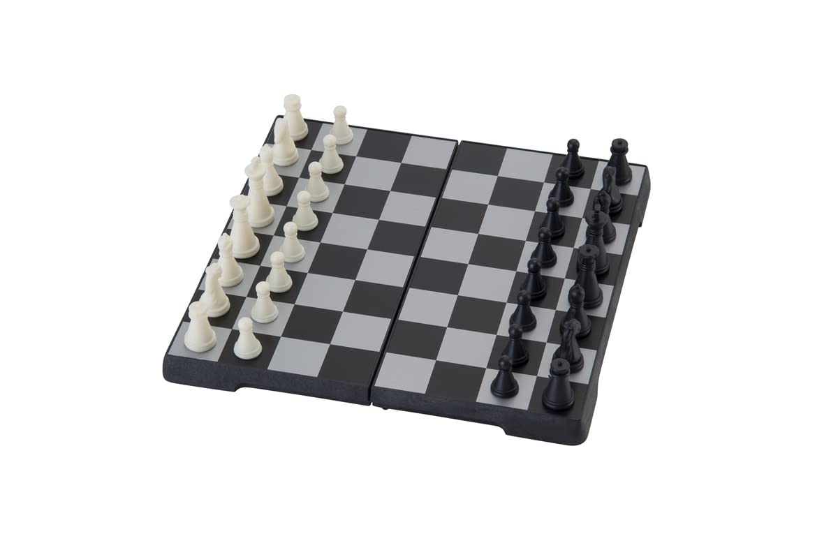 Brimtoy Magnetic travel folding chess set 16cm with magnetic chess pieces