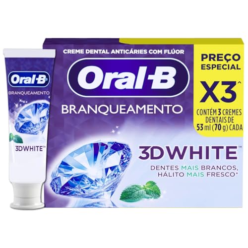 Oral-B Pasta de Dente 3D White Brilliant Fresh