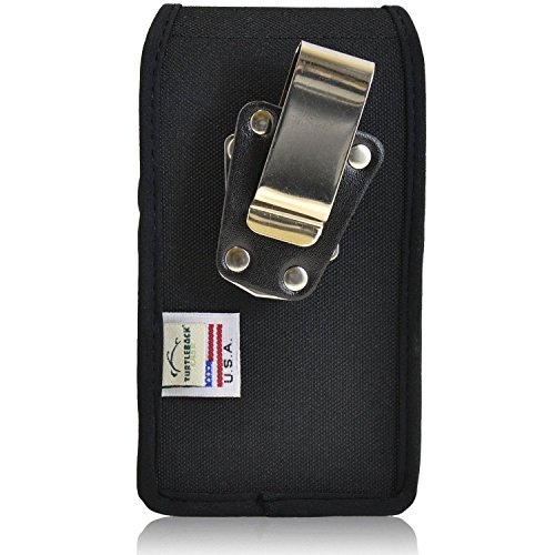 Turtleback Holster Compatible With Galaxy S6 S6 Edge, Belt Clip Case, Rotating Belt Clip, Black Nylon Pouch, Heavy Duty Made In Usa #TOP1