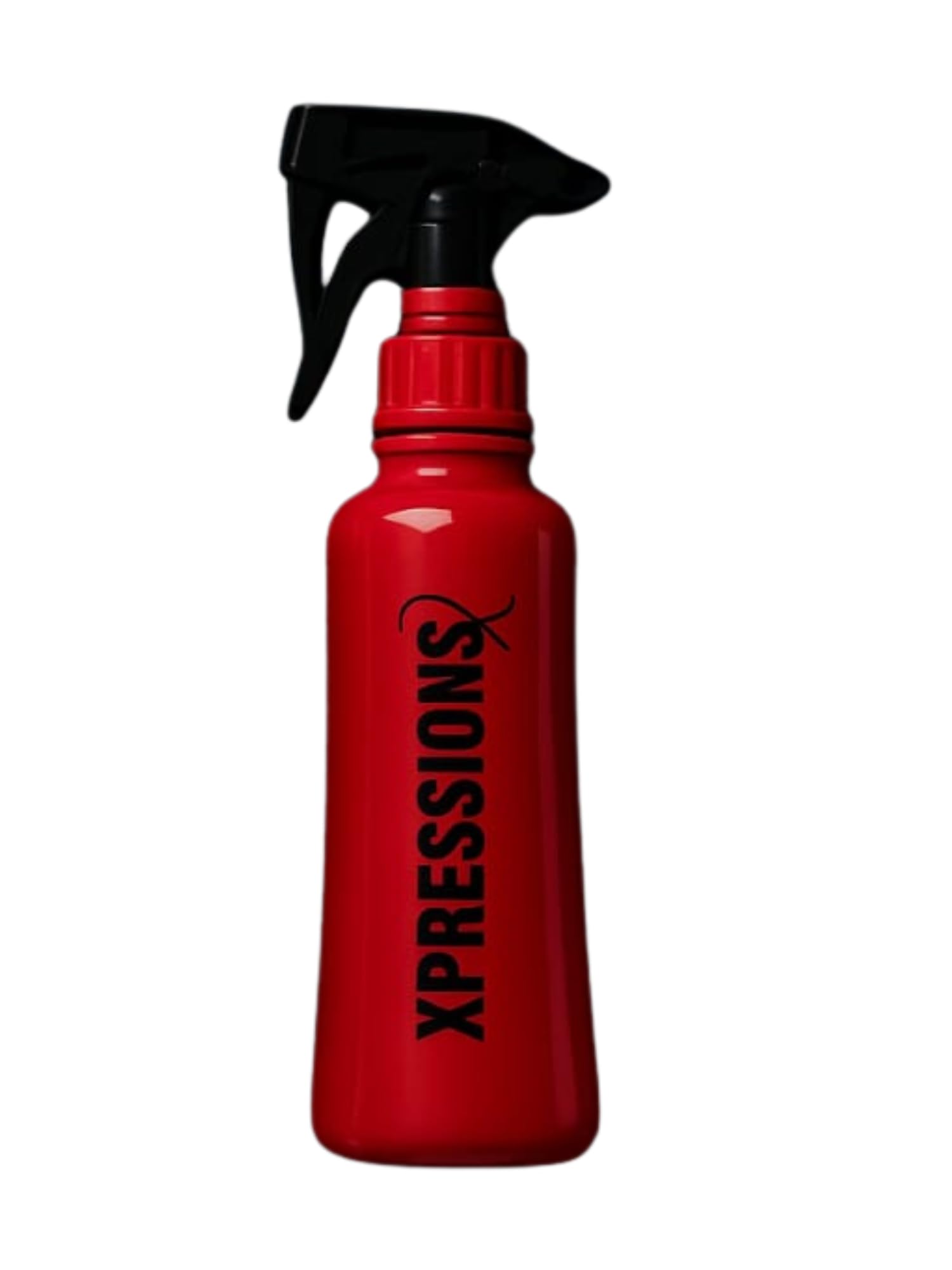 KHAASS Transparent Clear Empty Water Spray Bottles, Water Liquid Sprayer Set for Face, Hair, Garden, Sanitizer, Perfume, and More - 600ml (Red, Pack of 1)-image-3