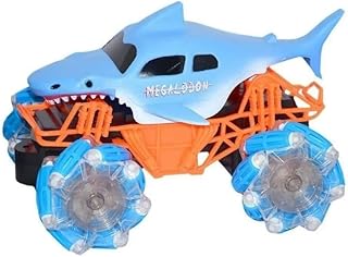 سيارة دريفت بالتحكم عن بعد من Next Store – تصميم مستوحى من الكائنات البحرية، دوران 360 درجة، تحكم لاسلكي 2.4 جيجاهرتز، مثالية للأطفال