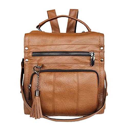Best Leather Backpack Purses for Women Reviews