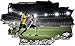 Produktbild DesFoli Fussball Stadion Spielfeld 3D Look Wandtattoo 70 x 115 cm Wanddurchbruch Wandbild Sticker Aufkleber C629
