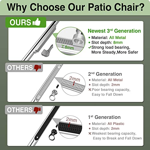 Slendor Zero Gravity Chair Oversized, 29Inch Zero Gravity Recliner, Folding Reclining Lounge Chair,Indoor Outdoor Patio Chair With Pillow, Cushion, Footrest,Cup Tray, Support 500Lbs,Grey #TOP3