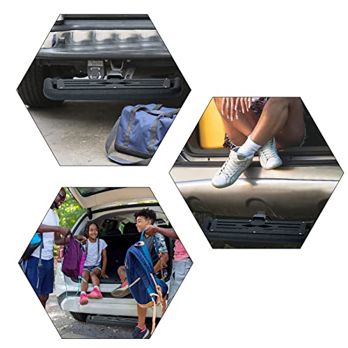 29 Inches Hitch Step Truck Tow Receiver, Bumper Guard Steps For Trailer Suv Car Bar Jeep Pickup Rear Bump Towing Tailer Hitchstep Protector With 2-Inches Receiver(Pin Lock Stabilizer,Silencer Pad) #TOP4