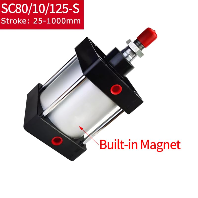 Vérins pneumatiques à piston SC125mm à double effet course 500mm avec alésage magnétique