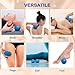 Peanut Massage Ball - Double Lacrosse Massage Ball & Mobility Ball for Physical Therapy - Deep Tissue Massage Tool for Myofascial Release, Muscle Relaxer, Acupoint Massage