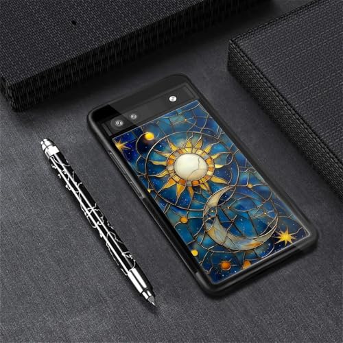 Coque pour Google Pixel 7A en verre céleste premium avec protection intégrale - 5