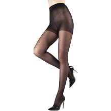 Levante Womens Lia Control Top Ultra Sheer 10 Denier Pantyhose