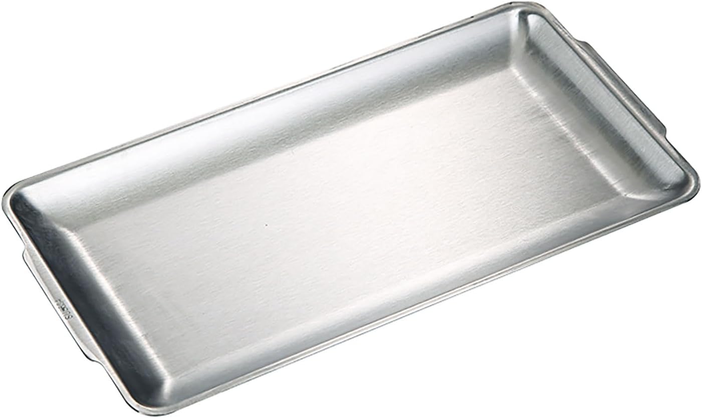 Tableware,304 Stainless Steel BBQ Tray with Flat Base Rectangular Serving Dish Barbecue Tableware for Restaurants and Homes
