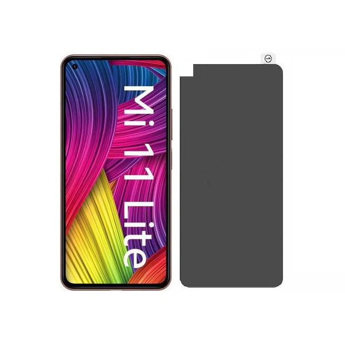 Shona’s Anti-Fingerprint Scratch Resistant Matte Hammer Proof Impossible Screen Protector Compatible for Xiaomi Mi 11 Lite 8GB RAM (Matte Finished)