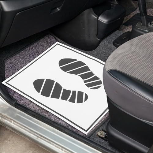 Tapis de protection jetable en papier pour voiture Gadpiparty x100