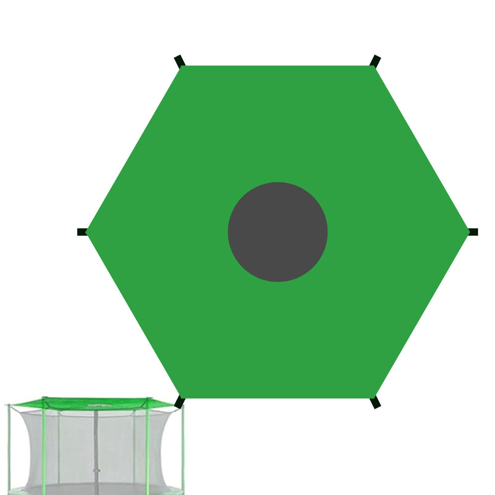 Cover for Trampoline - Foldable Tear Resistant All-season Anti-UV - Outdoor Trampoline Cover Sunshade,for Patio Backyard Garden Balcony Lawn Grassland Porch