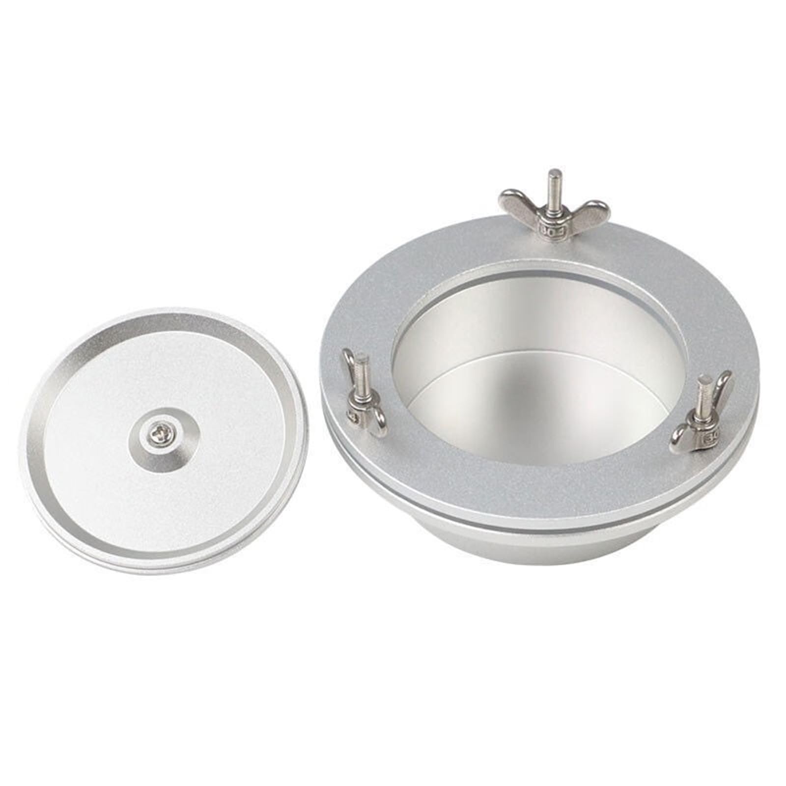 jcwwolk Fabric Moisture Permeability Cup, Textile Water Vapor Transmission Tester, 360° Circular Design, 60mm Inner Diameter, Cup Depth: 22 Mm, For Textile, Apparel, Packaging Industries