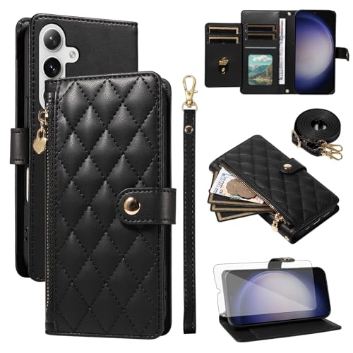 Protection intégrale Samsung S25 Plus avec coque zippée et protège-écran