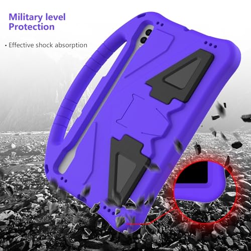 Protection EVA violette Samsung Galaxy Tab S10 FE antichoc et portable
