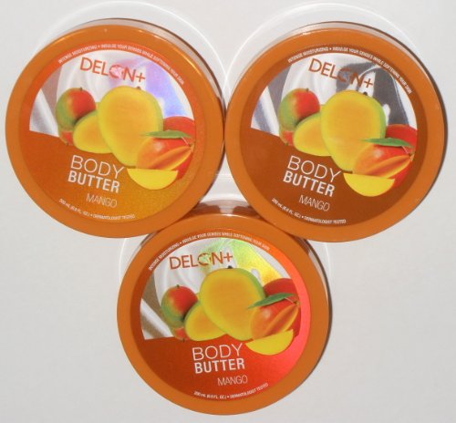 Delon Intense Moisturizing Body Butter, 6.9 Oz (3-Pack) (Mango) #TOP7