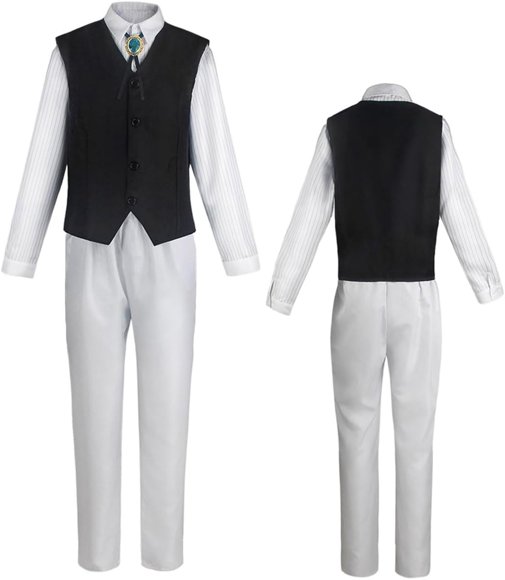 Dazai Osamu Cosplay Outfit Detective Uniform For Adult Men Women Anime Bungo Dogs Costume Halloween Party sets - Image 3