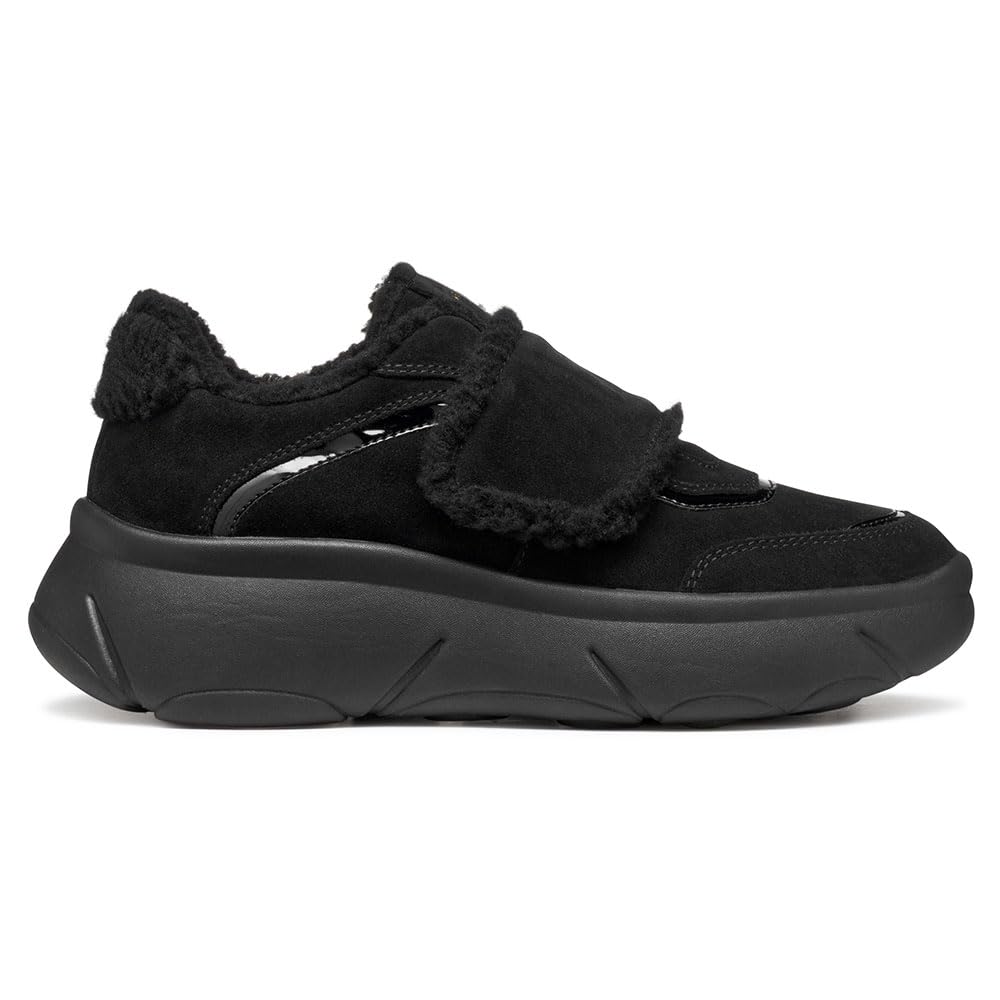 Geox Women's D Nebula 2.0 X Trainers, Black, 37 EU, Black, 4 UK