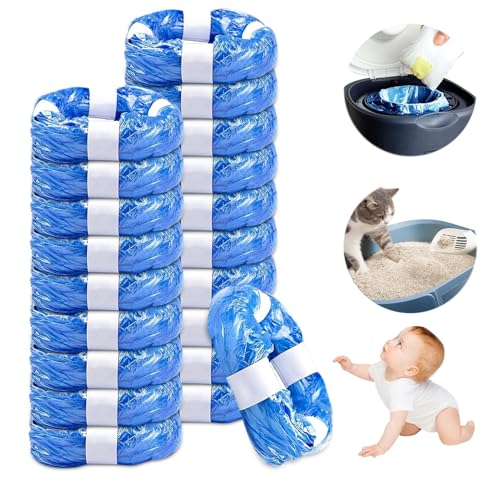 PARPAT 20er-Pack 4.5M Windeleimer NachfüllkassettenNachfüllfolie...