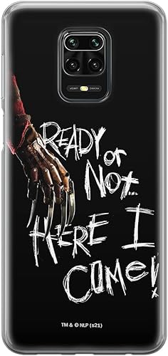 ERT GROUP Funda de teléfono móvil para Xiaomi REDMI Note 9 PRO9S Original y con licencia oficial de Horror Patrón Pesadilla de Elm Street 001