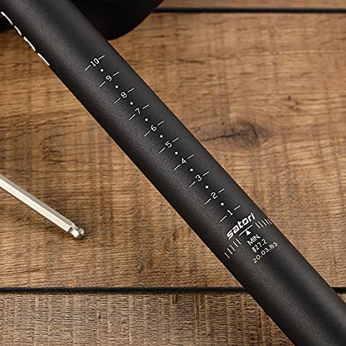 Satori Serpent Bike Seatpost - 27.2mm x 350mm -Light Weight Road Mountain Bike Bicycle MTB 3D Forged Aluminium Alloy 24mm Offset Setback - Thumbnail 6