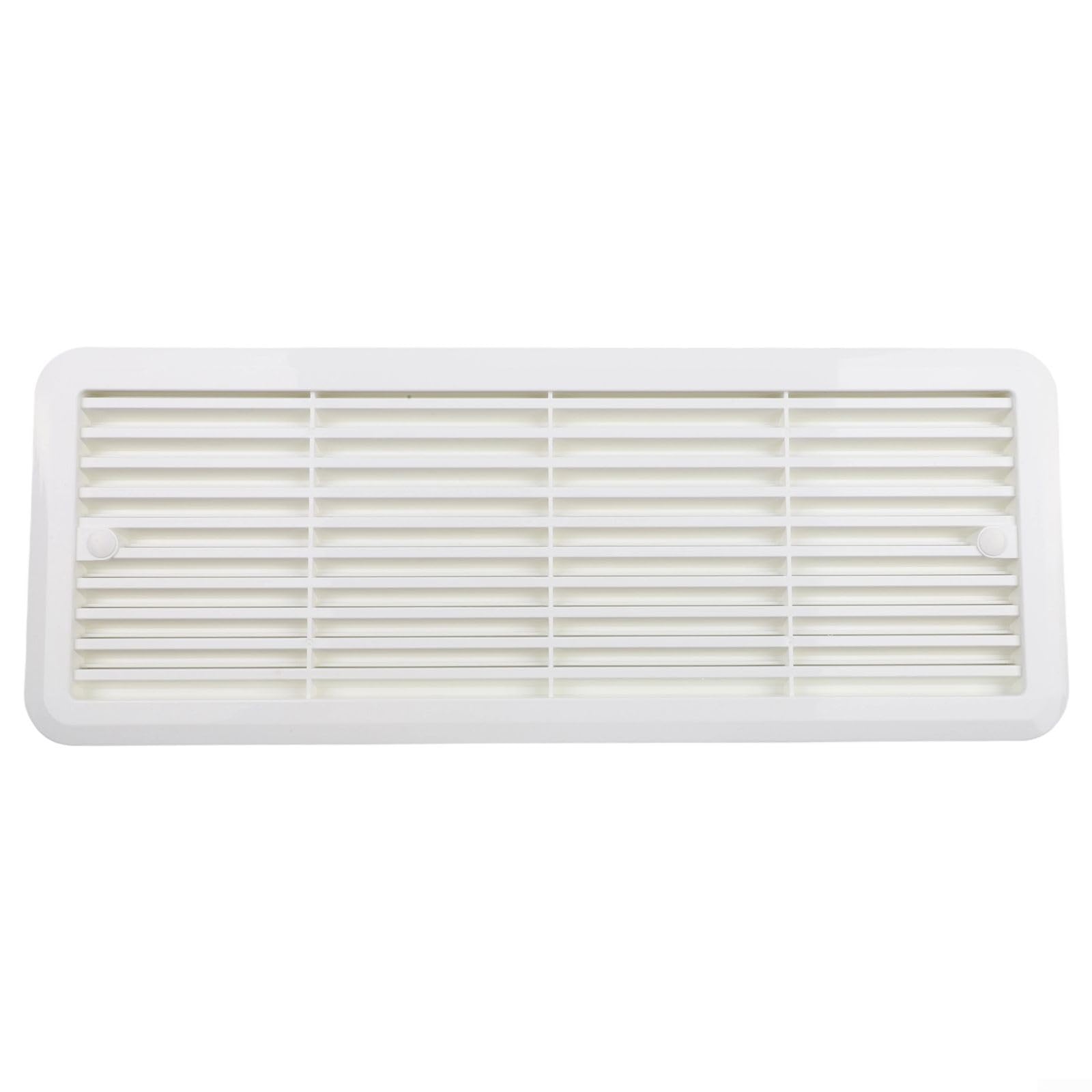 for CARAVAN Fridge Vent Grille Mount, ABS Plastic RV Refrigerator Louvre Cover, for MOTORHOME Fridge Exhaust & Cooling Air Intake Grill, White
