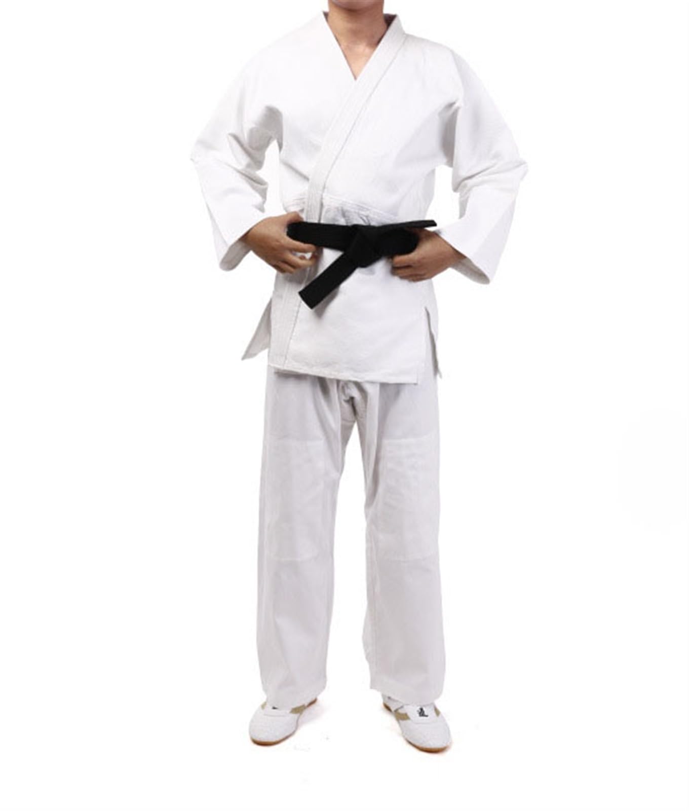 THE WHITE SHOPTHE WHITE SHOP Essential BJJ Gi for Men | Brazilian Jiu Jitsu Gi | Lightweight Preshrunk Fabric | Superior Sizing Guide (Color : White, Size : XXXL)