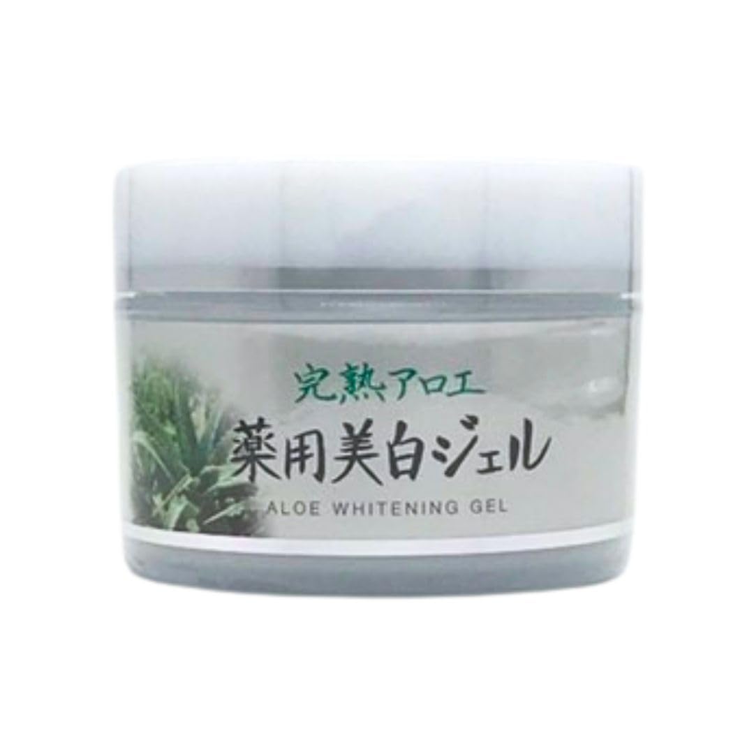 Amazon | 完熟アロエ 薬用美白ジェル 100g 医薬部外品 2個セット