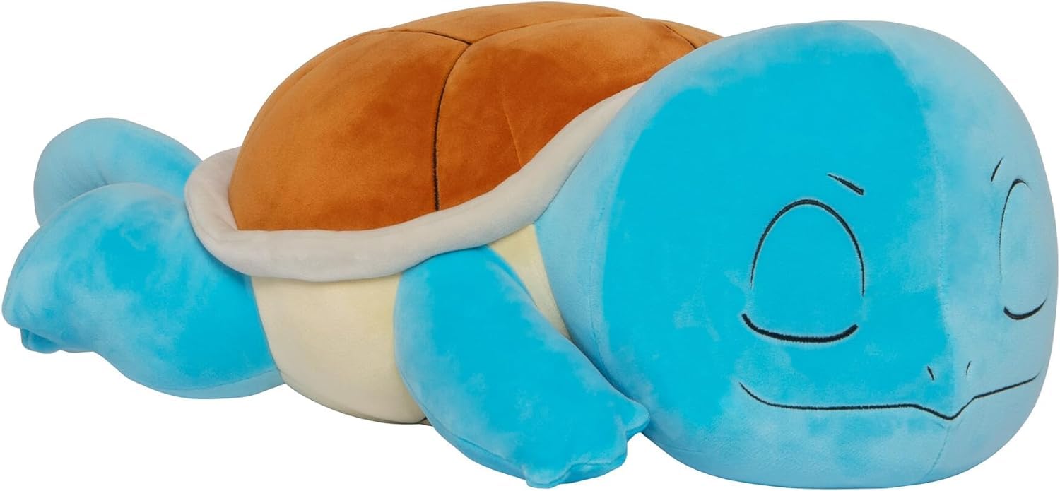 Pokemon Sleeping Plush - 18-Inch Premium Plush in Sleeping Pose: Squirtle