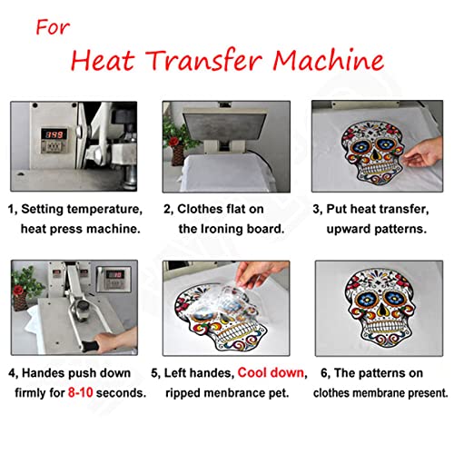 Christmas Iron On Transfers Stickers Heat Transfer Vinyl Design Christmas Iron On Patches 3 Sheets Winter Xmas Iron On Decals Christmas Iron On Patches Decals For T-Shirts Bags Clothing #TOP5