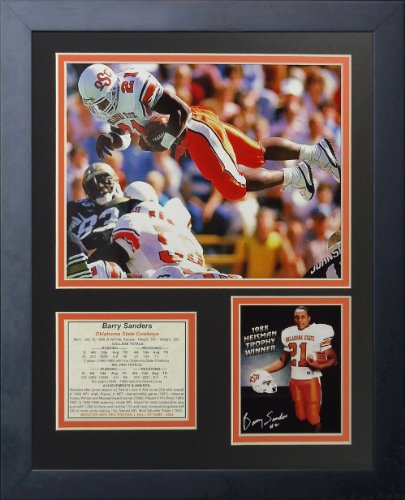Barry Sanders - OSU Dive 11" x 14" Framed Photo Collage by