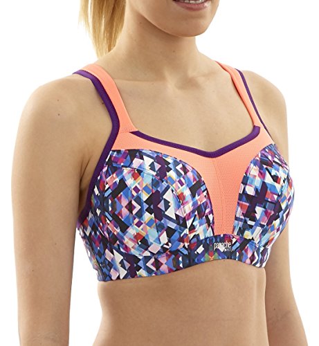 Image of Panache Women's High Impact Underwire Sports Bra, Kaleidoscope, 38B