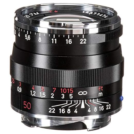 ZEISS Ikon Planar T* ZM 50mm Lens