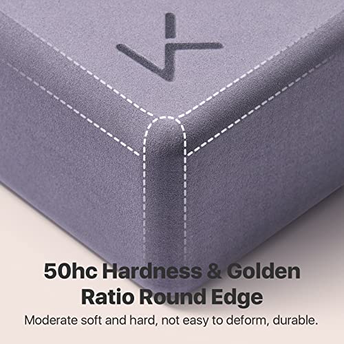 Yoga Blocks, Eva Foam, Smoky Purple (Set Of 2) #TOP4