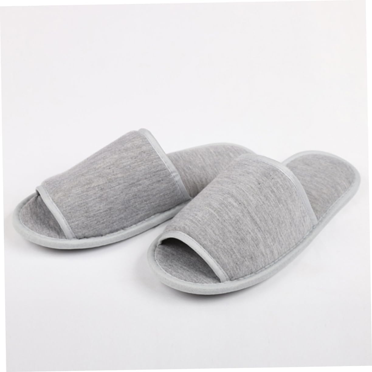 2pairs Travel Disposable Slippers for Men and Women Lightweight Portable Folding Indoor Slippers for Hotel and Home Use and Convenient and Cozy
