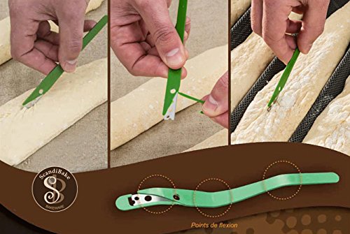 Scandibake Bakers Blade - Hygienic 5 Pack, Original Professional Grade Scoring Tool