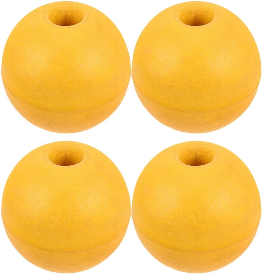 Vaguelly 4pcs Floating Anchor Buoys: 15cm Foam Marine Buoy Floats Water Ski Rope Floats for Docking Mooring Boat Fishing Water Activities Accessories
