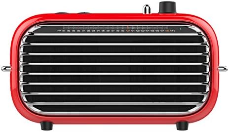 Vintage Bluetooth Speaker, LOFREE Poison Retro Speaker with FM Radio/20W Audio Output/Powerful Bass Enhancement, Wireless Speaker for Travel,Party