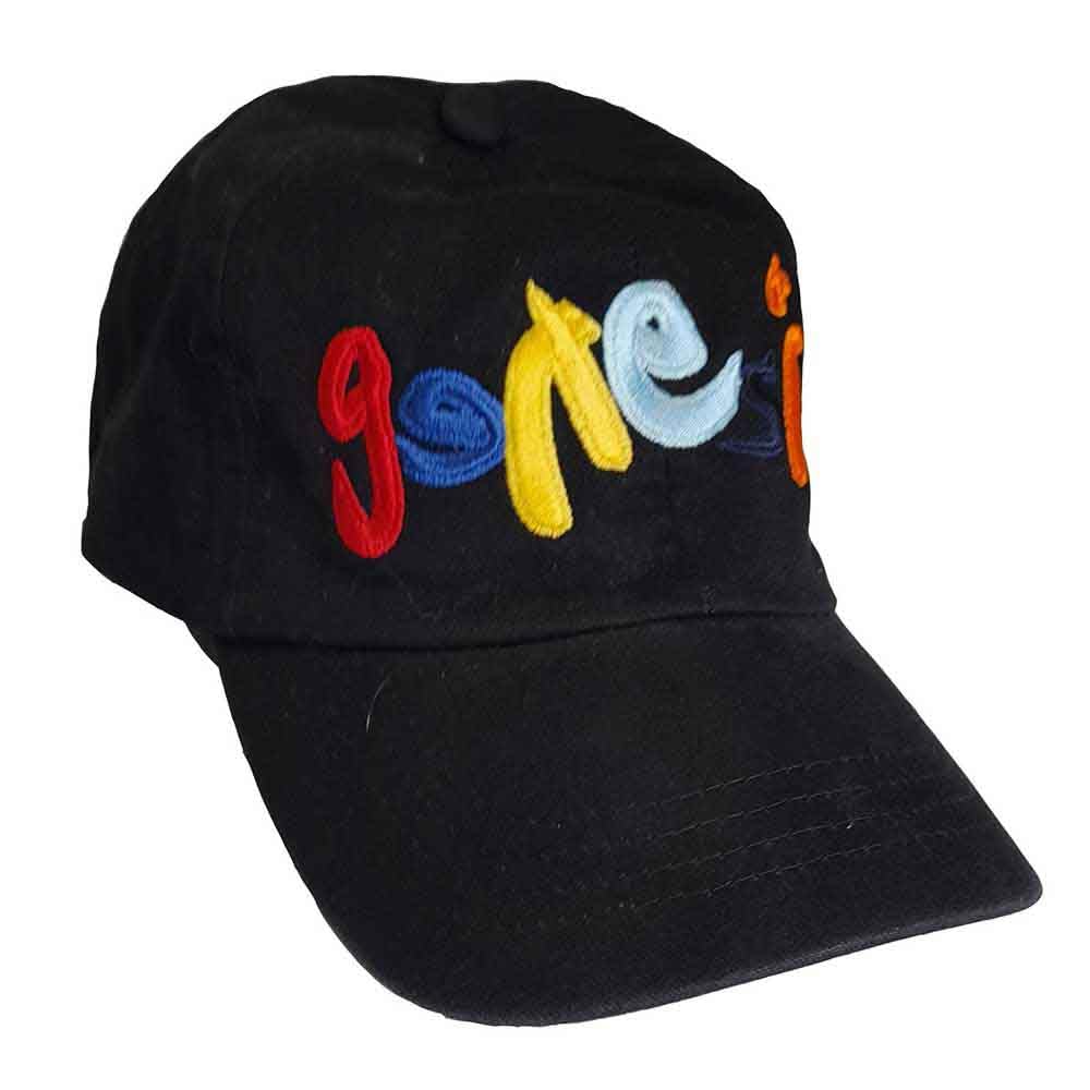 Rock Off Officially Licensed Products Men's Black Genesis Baseball Cap Band Logo Official One Size