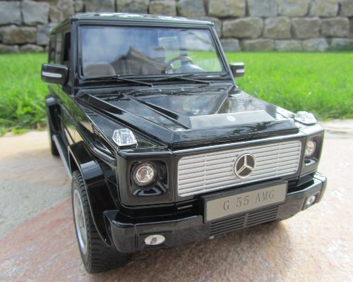 Preisvergleich Produktbild RC Mercedes G55 AMG 1:14 - 32cm Schwarz Ferngesteuert