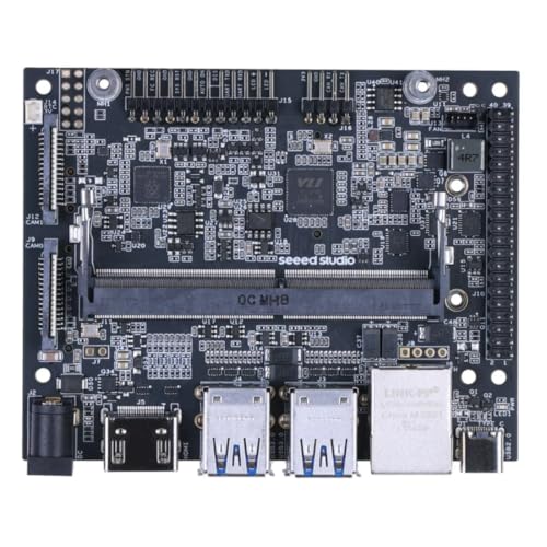 Image of Seeed Studio reComputer J401 Carrier Board for Jetson Orin Nano & Orin NX | Open-Source AI Development Board with Dual CSI, HDMI 2.1, USB 3.2, Gigabit Ethernet for Robotics Edge AI Vision Projects