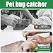 HIULLEN Zeckenschlinge, 2 Stück Zeckenzange Mensch, Effektiver Zeckenentferner, Zeckenhaken & Zeckenpinzette in Einem, Zeckenentfernungsstift für Hunde Katze Idealer Tick Remover für Zecken Jeder Größ