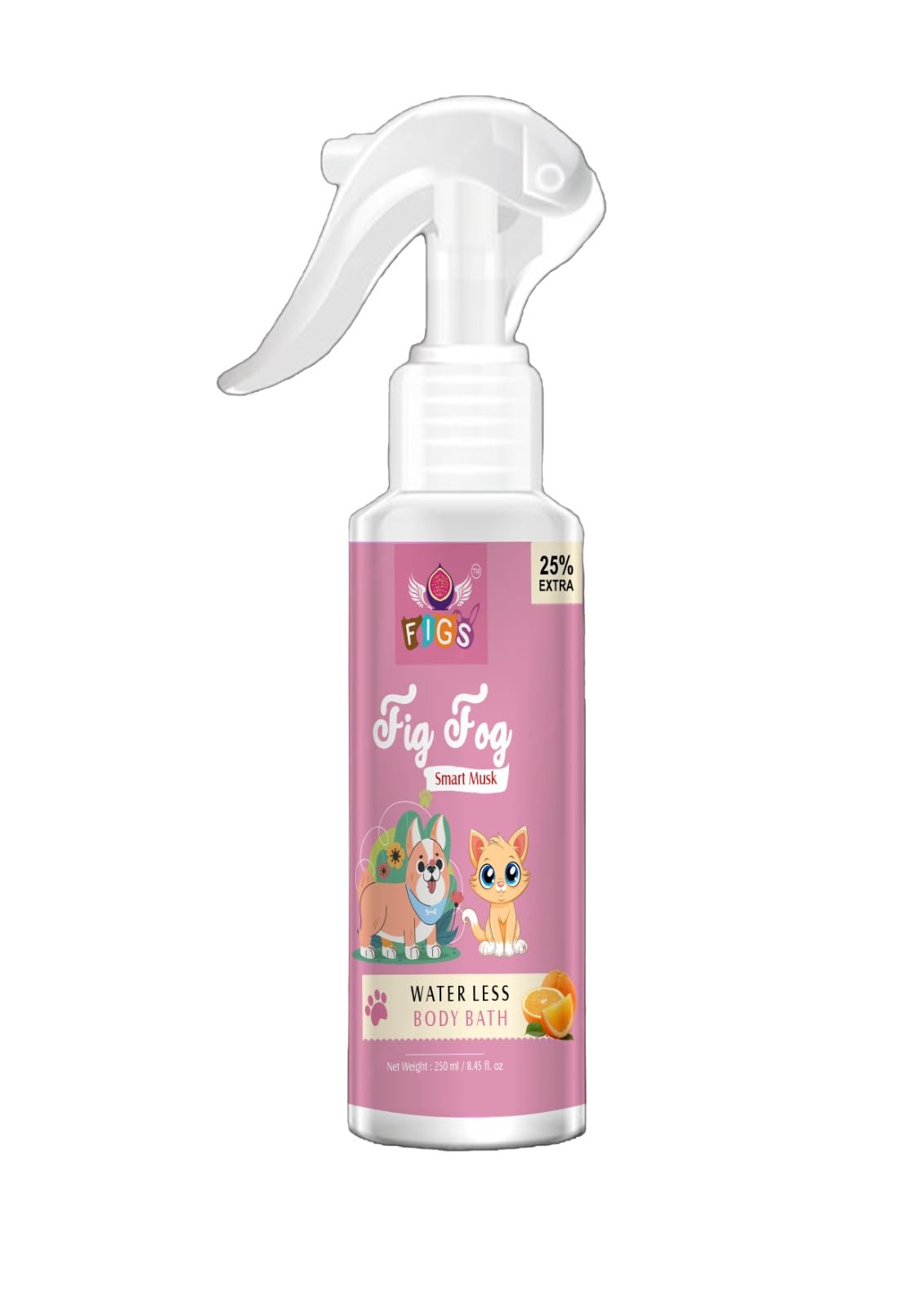 FIGS Figfog Smart Musk Dry Bath Shampoo for All Breeds of Dogs and Cats| Water Less, Sulfate Free, Paraben Free, pH Balanced | Foam Dry Bath Cleansing for Dog Body Wash 100% Natural and Organic |250ML (B0D3QT47B4) Amazon Price History, Amazon Price Tracker