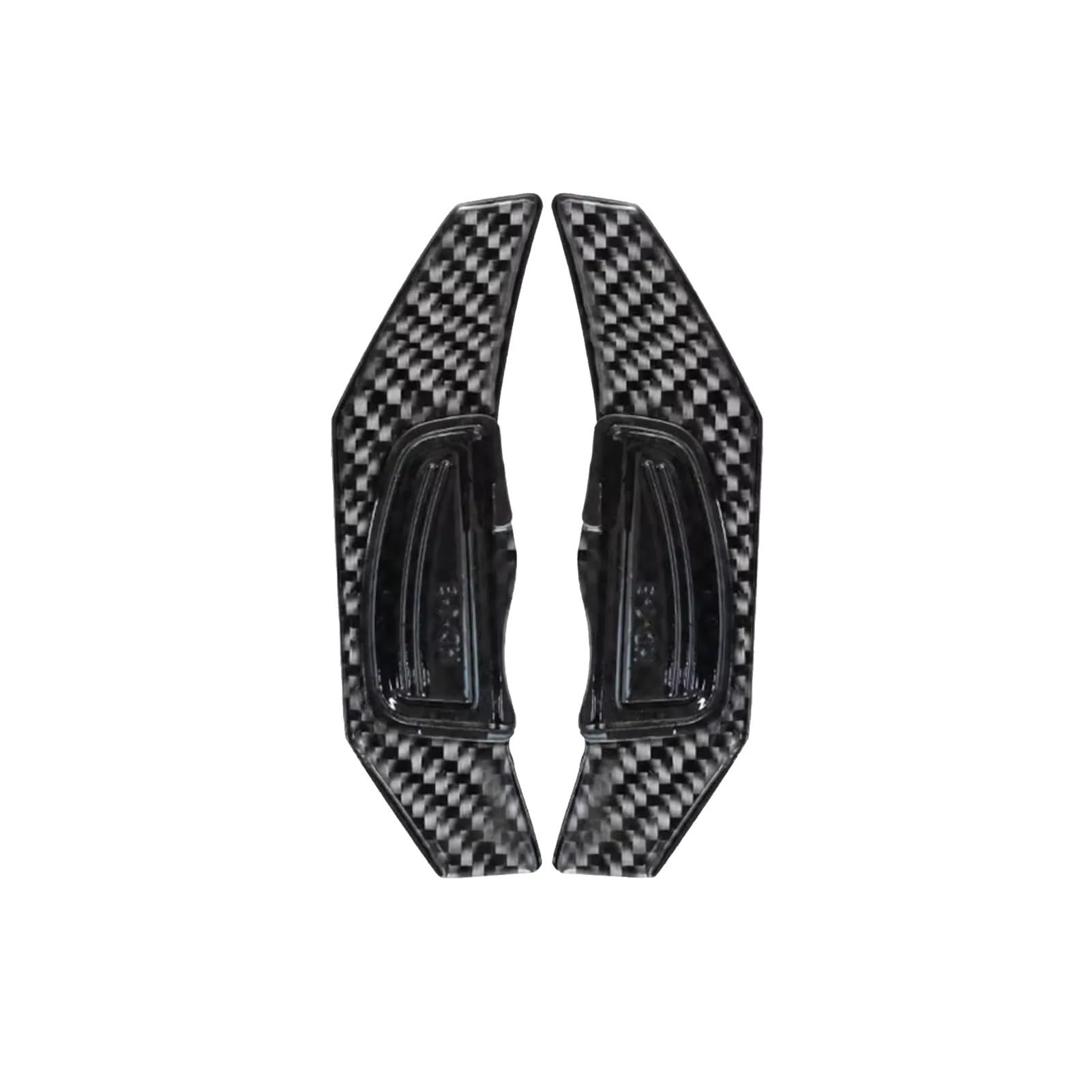 QBKGMEWCA Control Interior Compatible for Generation 2/3/4th Carbon Fiber Shift Paddles Accessories Modification Sticker(Type7)